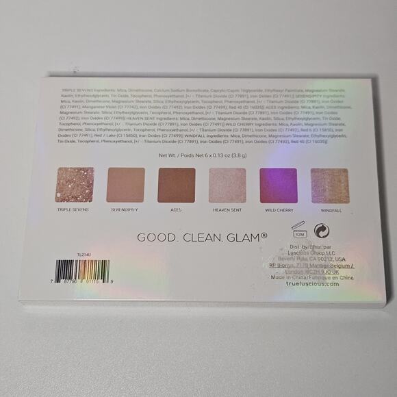 New True & Luscious Lucky Glow Palette Face Palette Highlighter, Blush & Bronzer - Picture 3 of 3